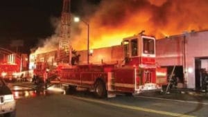Fire-destroys-10-businesses-73rd-MacArthur-East-Oakland-052116-3am-300x169, From fires to foreclosures: BlackArthur (MacArthur Blvd) displacement crisis, Local News & Views 