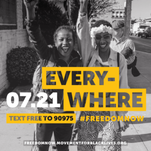 BLM-07.21-Everywhere-FreedomNow-poster-300x300, FBI gives green light to crack down on Black Lives Matter protesters – BLM statement follows, News & Views 