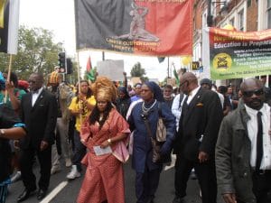 London-Reparations-March-Leader-Esther-Stanford-Xosei-080116-by-Jahahara-web-300x225, Reparationists take the power, and da funk, to Parliament in London!, World News & Views 