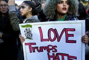 Anti-Trump-protest-‘Love-trumps-hate’-Trump-Internat’l-Tower-NYC-111316-by-Yana-Paskova-NYT-300x204, Ten ways to fight Trump, News & Views 