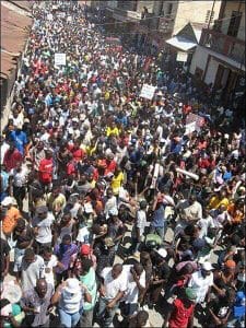 Haiti-election-protest-tens-of-thousands-pack-streets-daily-1216-by-HIP-1-web-225x300, Resisting the lynching of Haitian liberty!, World News & Views 