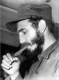 Young-Fidel-Castro-lights-cigar, Wanda’s Picks for December 2016, Culture Currents 
