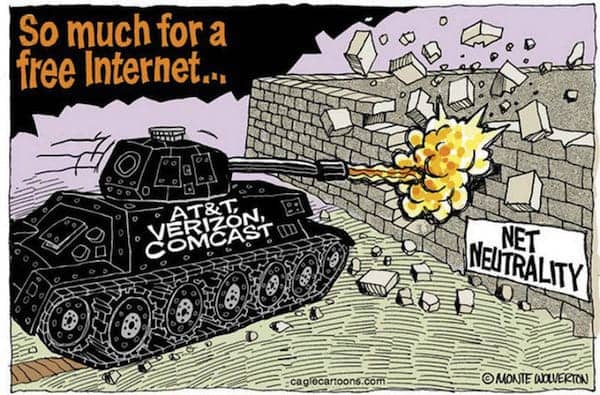 Net-Neutrality-cartoon-by-Monte-Wolverton-web, Net neutrality: Protecting your right to free speech in the 21st century, News & Views 
