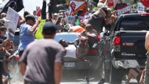 Unite-the-Right-Rally-car-plows-into-counterdemonstration-crowd-Charlottesville-Va.-081217-web-300x169, Fast and fatal: Car plows into crowd protesting Unite the Right rally to save Robert E. Lee statue in Charlottesville park, News & Views 
