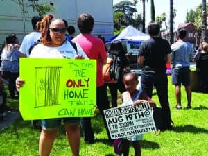 Millions-for-Prisoners-Riverside-crowd-Is-this-the-only-home-that-I-can-have-081917-300x225, New Abolitionist Movement on the march, News & Views 