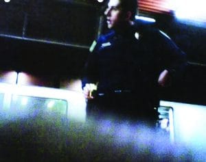 Oscar-Grant-Mehserle-trial-Oscars-cell-phone-pic-of-Mehserle-pointing-taser-at-him-provided-by-LA-Superior-Ct-300x237, Tasers kill, but not in San Francisco: Community, unified for 13 years, suffers setback at Police Commission, Local News & Views 