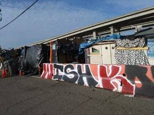 Homeless-encampment-on-Wood-Street-in-West-Oakland-Lower-Bottoms-MLK-birthday-011518-by-Wanda-300x225, Wanda’s Picks for March 2018, Culture Currents 