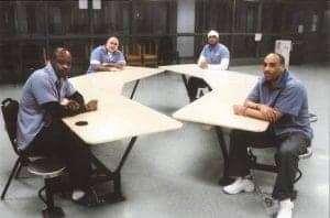 L-R-Bomani-Shakur-Keith-LaMar-Jason-Robb-Siddique-Hasan-Greg-Curry-Lucasville-scapegoats-300x198, Lucasville Rebellion, longest prison ‘riot’ in history, began 25 years ago, on April 11, 1993, Abolition Now! 