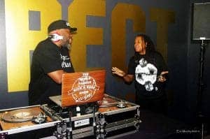 OMCAs-RESPECT-Hip-Hop-Style-and-Wisdom-DJ-Rick-with-DJ-Backside-032418-by-Eric-Murphy-300x199, Wanda’s Picks April 2018, Culture Currents 