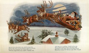 Art-from-Clement-Clarke-Moore’s-‘‘Twas-The-Night-Before-Christmas’-early-1900s-300x181, Secret Santa: The hidden history of jolly old St. Nicholas and his ‘elves’, Culture Currents 