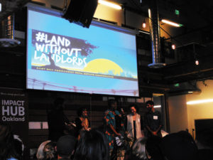 LandWithoutLandlords-cooperative-economics-meeting-at-Oakland’s-Impact-Hub-1218-by-Jahahara-web-300x225, Four hundred years, 5859-6259 AAC (1619-2019 JC-PG): ‘James-town,’ the ‘13 colonies,’ ucptsa and Africans’ freedom, Culture Currents 