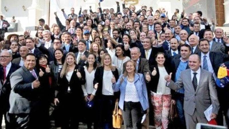 Guaidós-party-members-in-Venezuela-National-Assembly, In Venezuela, white supremacy is a key to Trump’s coup, World News & Views 