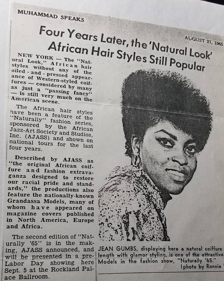 Jean-Gumbs-photo-by-Kwame-Brathwaite-pub’d-in-Muhammad-Speaks-newspaper-1965-web, From Muhammad Speaks to ‘Soul on Ice,’ Black remains Beautiful, Culture Currents 