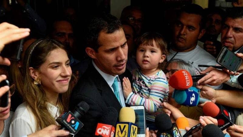 Juan-Guaido-family-by-NY-Times, In Venezuela, white supremacy is a key to Trump’s coup, World News & Views 