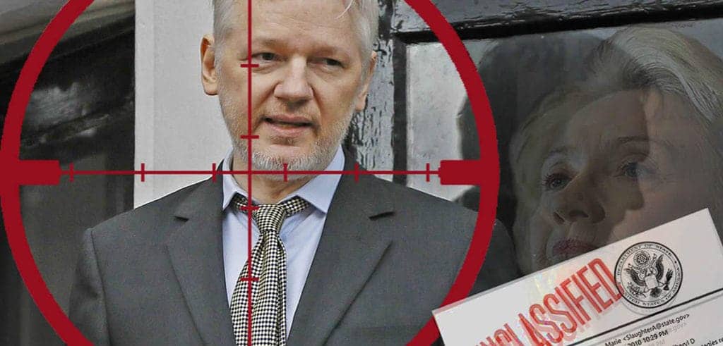 Julian-Assange-in-crosshairs-Hillary-Clinton-proposes-targeting-him-with-drone-strike-web-1024x491, In the crosshairs of the Washington Mafia: Venezuela and Julian Assange﻿, World News & Views 
