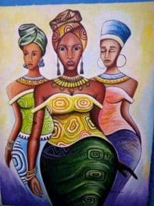 Mama-Africa-art-by-Alexander-Gyamfi-Ghana-225x300, Ain’t yo mama Black?, Culture Currents 