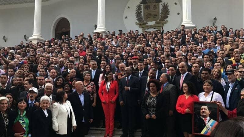 Venezuela’s-Constituent-Assembly-dominated-by-Chavistas-Maduro-supporters, In Venezuela, white supremacy is a key to Trump’s coup, World News & Views 