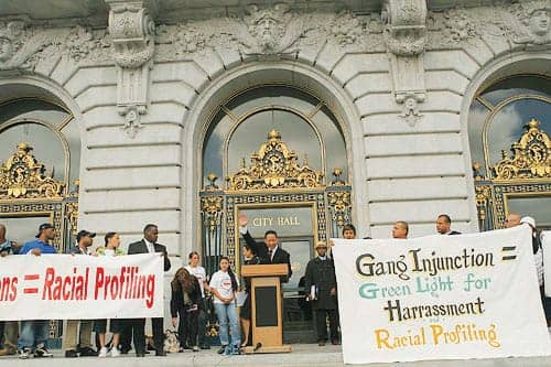 Jeff-Adachi-speaks-at-rally-against-gang-injunctions-071207-by-John-Han-Fog-City-Journal, SF Board of Supervisors unanimously passes Jeff Adachi Youth Rights ordinance, Local News & Views 
