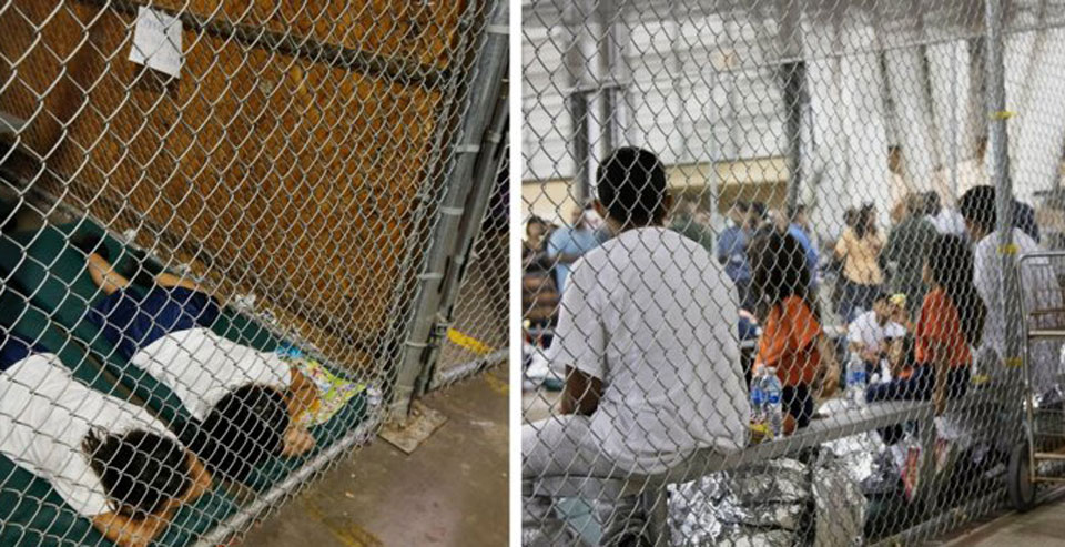 Child-refugees-separated-from-their-families-and-caged-like-animals-at-America’s-southern-border, AOC slammed for ‘concentration camp’ remarks, News & Views 