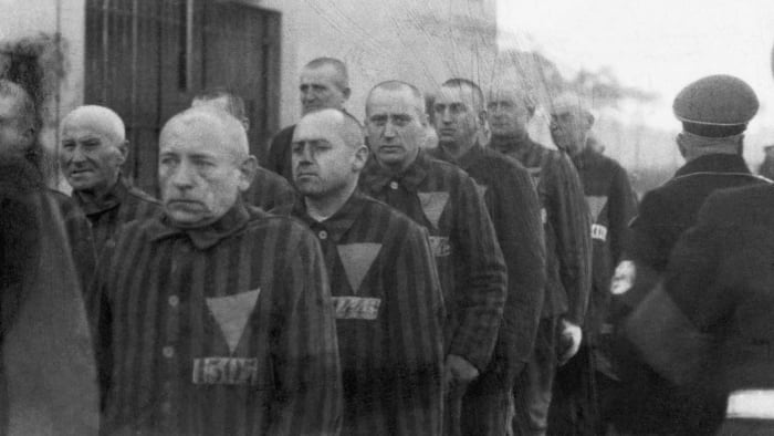 Gay-prisoners-at-Sachsenhausen-Germany-concentrations-camp-wear-pink-triangles-on-uniforms-121938, AOC slammed for ‘concentration camp’ remarks, News & Views 