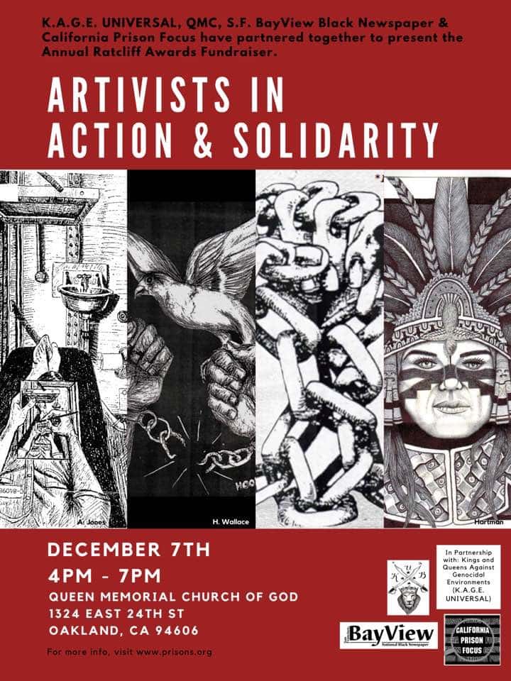 Artivists-1119-1-1, Artivists in Action and Solidarity: Rattle the KAGE Dec. 7, 4-7pm, Culture Currents 