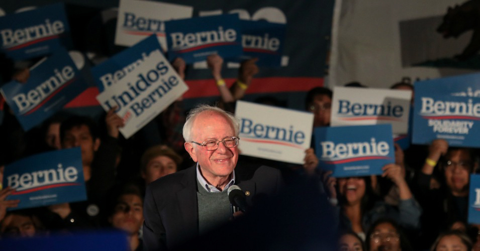 Bernie-Sanders-speaks-at-Immigration-Town-Hall-in-San-Ysidro-CA-122019-by-Sandy-Huffaker-AFP, ‘People should take him very seriously’: Sanders polling surge reportedly forcing Democratic establishment to admit he can win, News & Views 