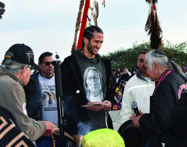 Colin-Kaepernick-honored-at-Indigenous-Peoples-Sunrise-Ceremony-on-Alcatraz-‘Thanksgiving-Day’-112819-by-Christopher-Burquez-Native-News-Online, #NoKapNoNFL, Behind Enemy Lines 