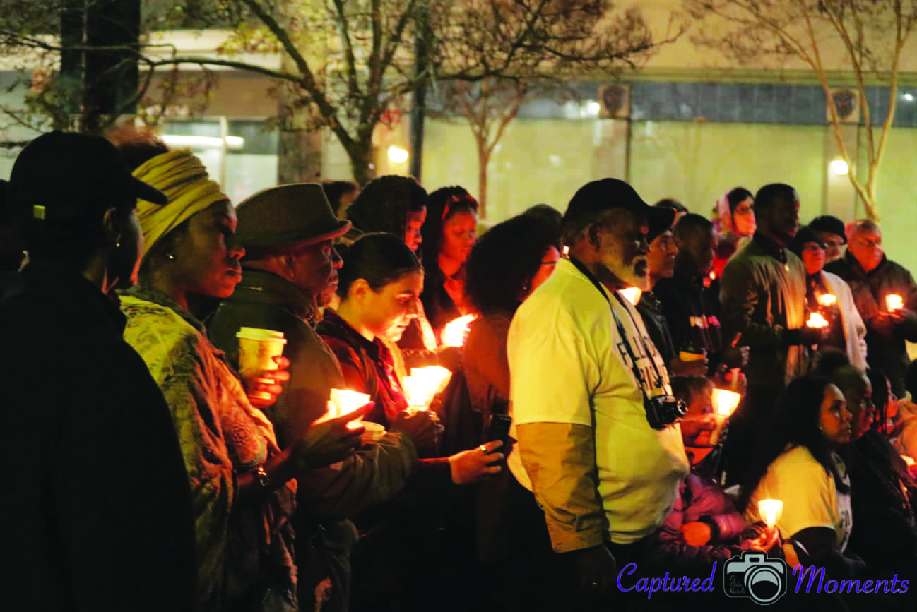 Jonestown-commemoration-attendees-hold-candles-at-‘African-Americans-in-San-Francisco-From-Migration-to-Jonestown’-111819-by-Elisha-Rochell, Being the change our Jonestown ancestors fought for, Culture Currents 