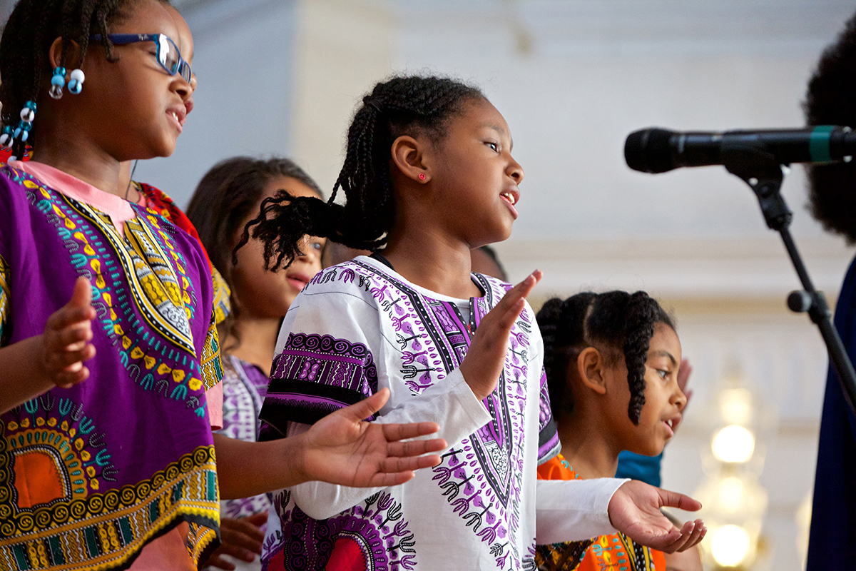 Kwanzaa-SF-City-Hall-the-Village-Kids-Chorus-sing-122618-by-Kevin-Hume-SF-Examiner, Let’s have a fruitful Kwanzaa!, Culture Currents 