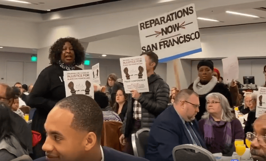2020-MLK-Jr.-SF-Labor-Council-breakfast-Phelicia-Jones-demands-action-not-words-studies-012020-by-Keith-Baraka, Mayor Breed commits to support Black San Franciscans who shut down MLK Day breakfast due to racial inequity, Local News & Views 