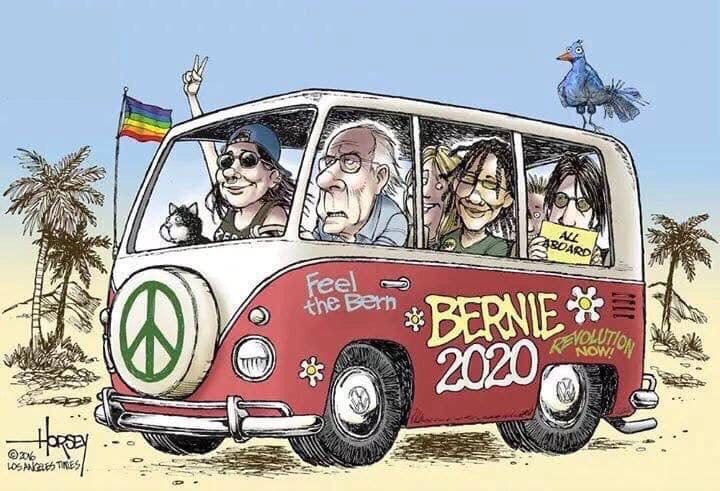 Bernie-Bus, Voices of the California Progressive Alliance, Local News & Views 