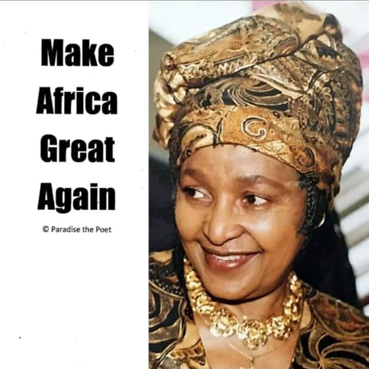 Make-Africa-Great-Again-Winnie-Mandela-by-Paradise, Our 2020 Vision: Make Africa Great Again, Culture Currents 