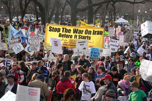 Stop-the-War-on-Iran-before-it-starts-protest-in-SF-Civic-Center-010420, Foul murder of another nation’s hero, an American disgrace, Featured World News & Views 