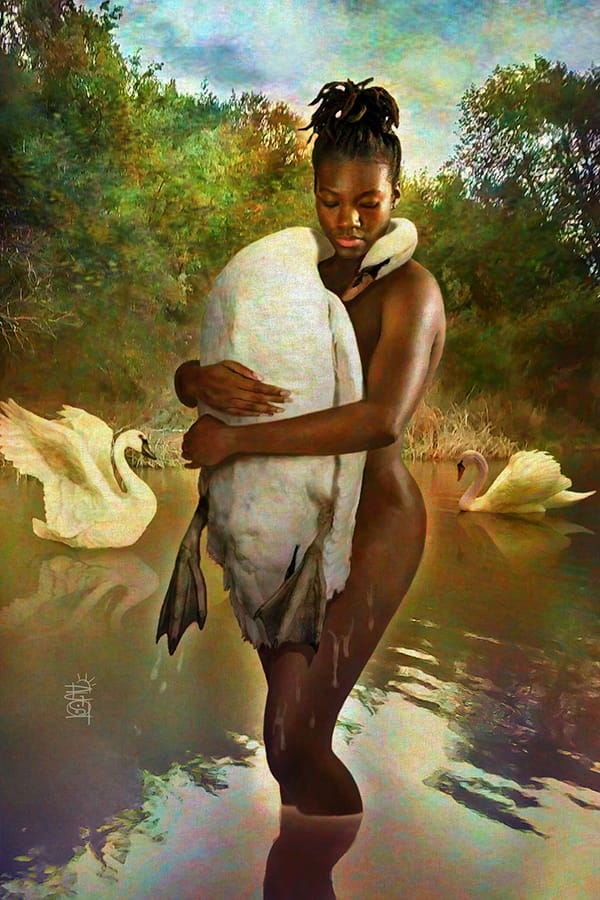 Swan-Lake-art-by-David-Graves, The art of David Bruce Graves’ ‘Heaven and Earth’ – Artist Talk Friday, Jan. 17, Culture Currents 