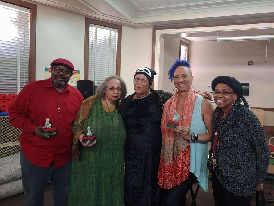 African-American-Multimedia-Conference-panelists-022420-at-Melrose-Branch-Library-Oakland, A feast of Black-centered literary events lit up the Bay Area February 2020, Culture Currents 