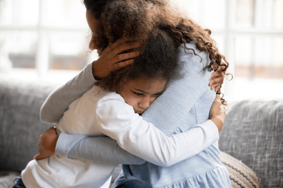 Mother-child-in-crisis-hug-each-other-tight, Parent with ACEs: Is it time to change your parenting playbook?, Culture Currents 