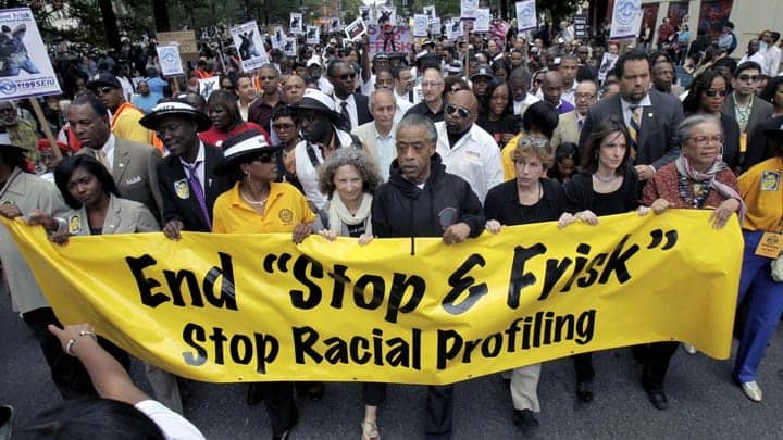 Rev.-Al-Sharpton-leads-silent-march-against-Bloomberg’s-stop-frisk-0612-already-used-4-mil-times-by-Seth-Wenig-AP, Bloomberg’s bigoted remarks: Black voters will decide 3/3 whether his apologies are sincere, News & Views 