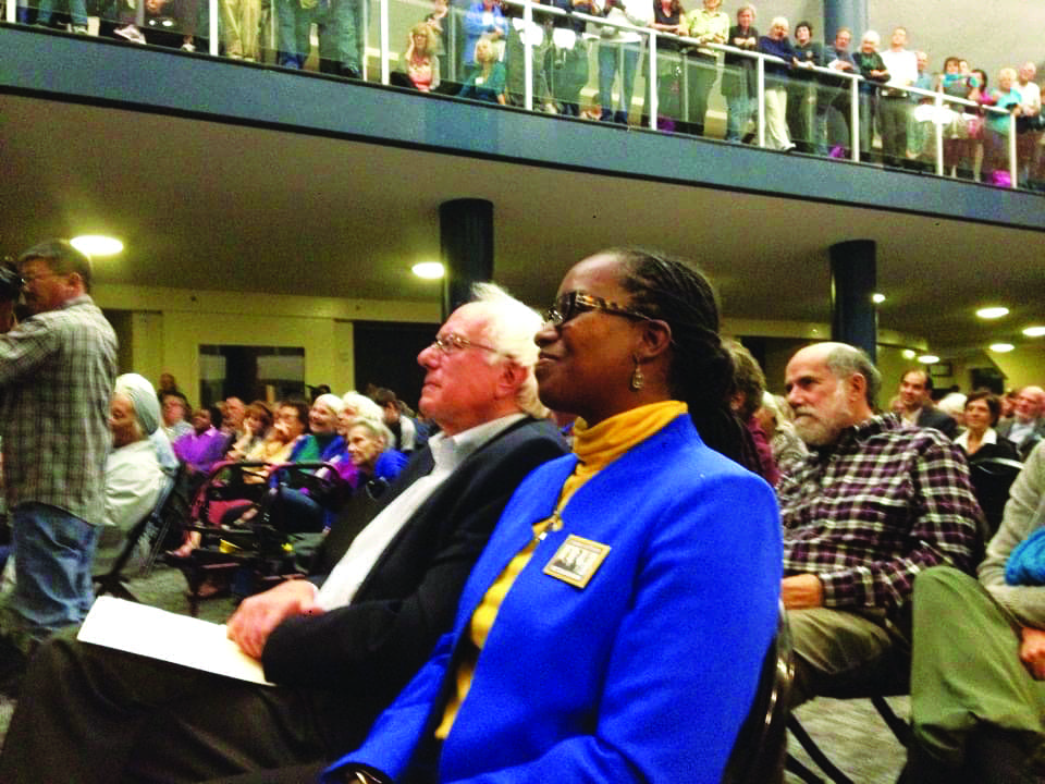 Bernie-Sanders-Jovanka-Beckles-at-2014-rally-to-elect-Richmond-Progressive-Alliance-candidates-to-end-Richmond’s-status-as-Chevron-‘company-town’, The time is now for Bernie Sanders, Local News & Views 