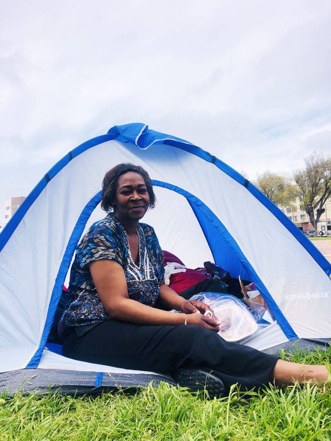 Beds-4-Bayview-MLK-Park-resident-Darnice, Community seizes MLK Park as immediate COVID relief for unhoused neighbors, Local News & Views 