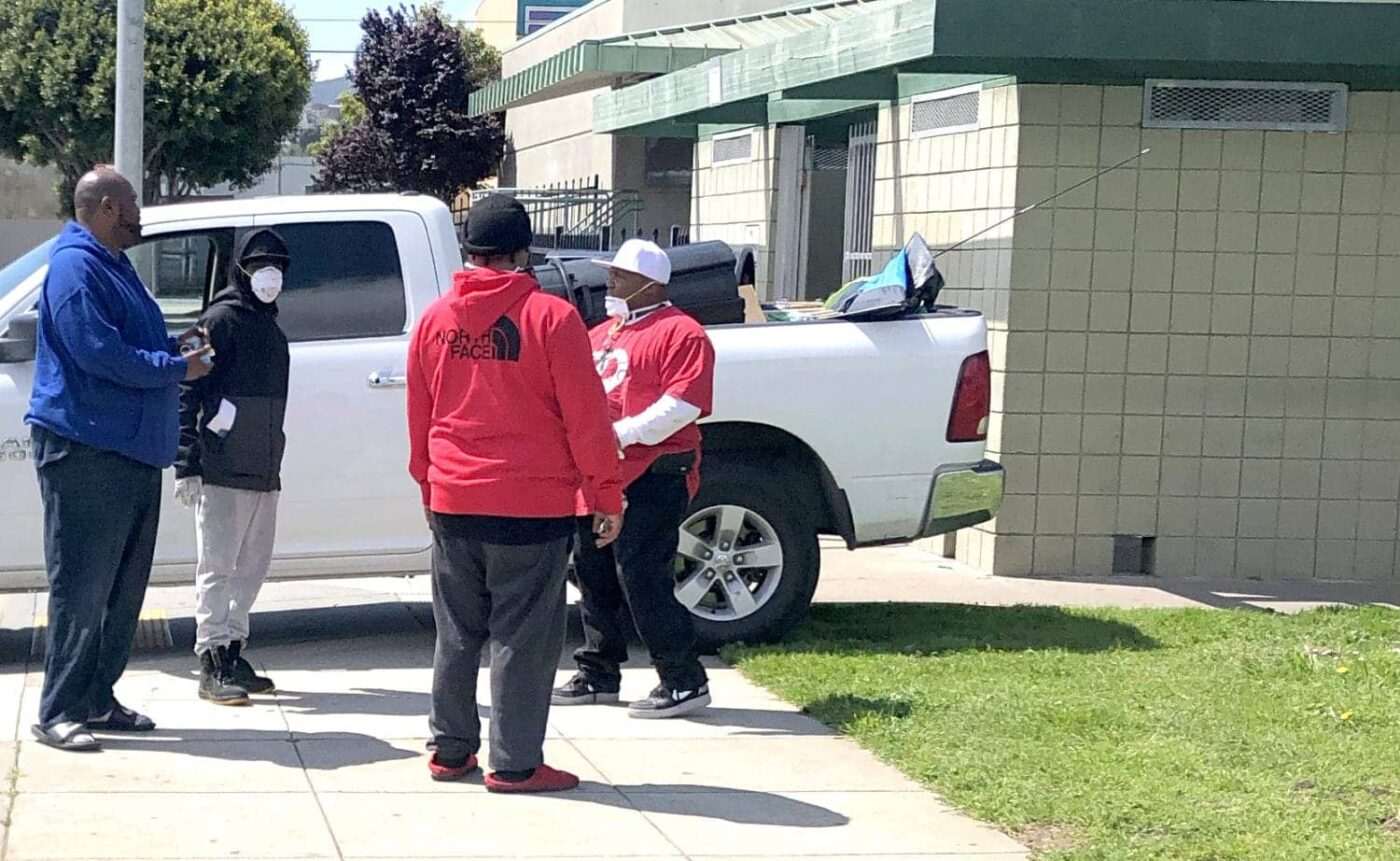 Beds-4-Bayview-Mother-Brown-employees-remove-remnants-of-tents-in-first-attempt-to-occupy-MLK-Park-1400x861, Community seizes MLK Park as immediate COVID relief for unhoused neighbors, Local News & Views 