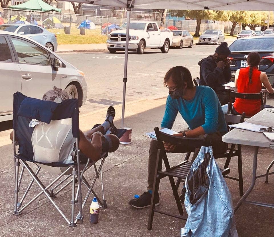 Beds-4-Bayview-Tipping-Point’s-‘Chronic-Homelessness-Initiative’-team-helps-MLK-Park-residents-get-stimulus-checks, Community seizes MLK Park as immediate COVID relief for unhoused neighbors, Local News & Views 