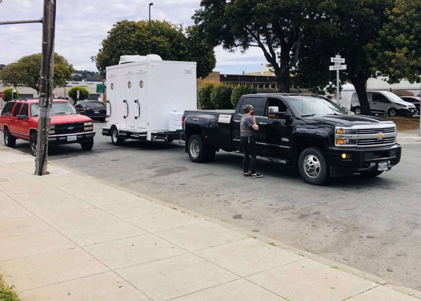 Beds-4-Bayview-showers-arrive-at-MLK-Park-1400x1002, Community seizes MLK Park as immediate COVID relief for unhoused neighbors, Local News & Views 