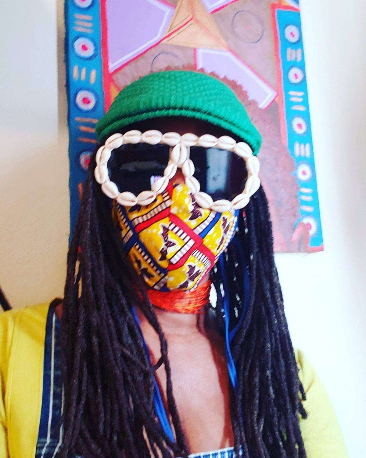 Karen-Seneferu-masked-goggled-0520, Was the quarantine good for creativity or nah? Bay Area visual and performing artists speak, Local News & Views 