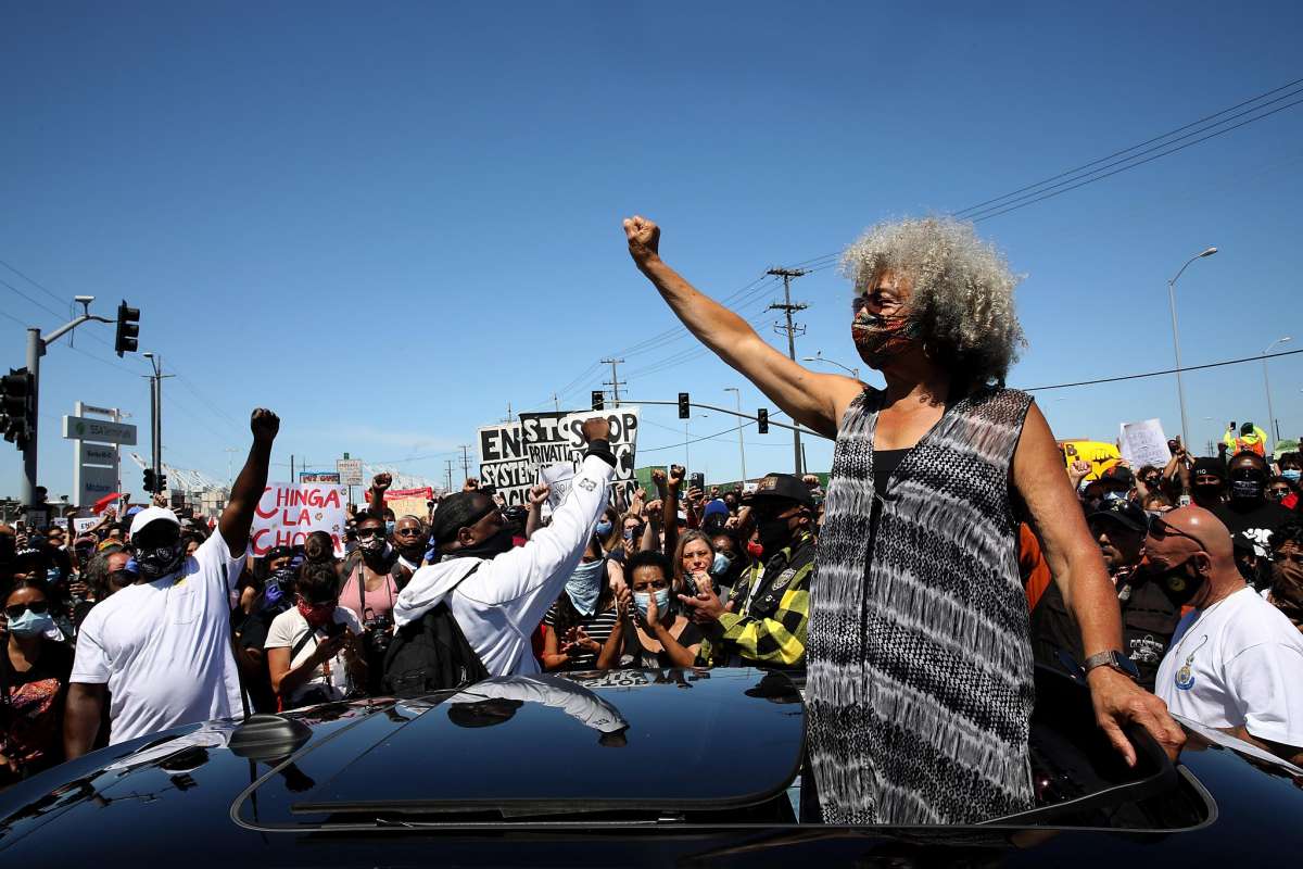 Juneteenth-ILWU-West-Coast-Port-Shutdown-rally-Angela-Davis-speaks-061920-by-Yalonda-M.-James-SF-Chron, The heritage of our fathers, Local News & Views 