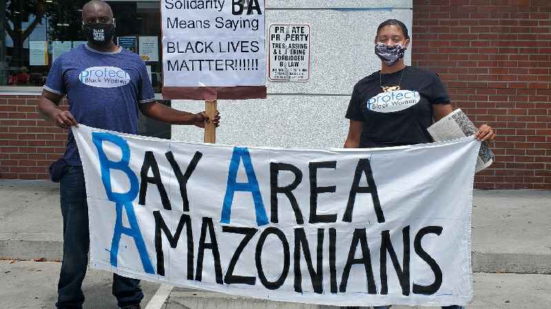 Bay-Area-Amazonians-2, Uber and other gig employers threaten to shut down operations soon, pushing Yes on Prop 22 with millions, Local News & Views 