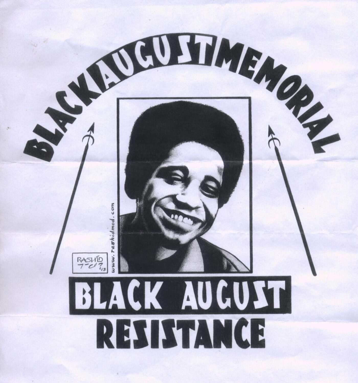 Black-August-Resistance-art-by-Rashid-1-1400x1496, Comrade Malik’s Black August message, Abolition Now! 