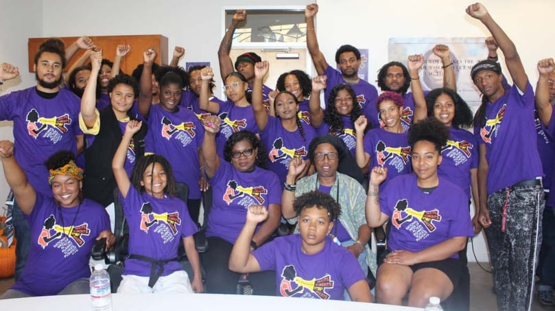 Black-Organizing-Project-members-convene-for-action-102619-in-Oakland, Oakland-based Black Organizing Project leads the community in kicking cops out of OUSD, Local News & Views 