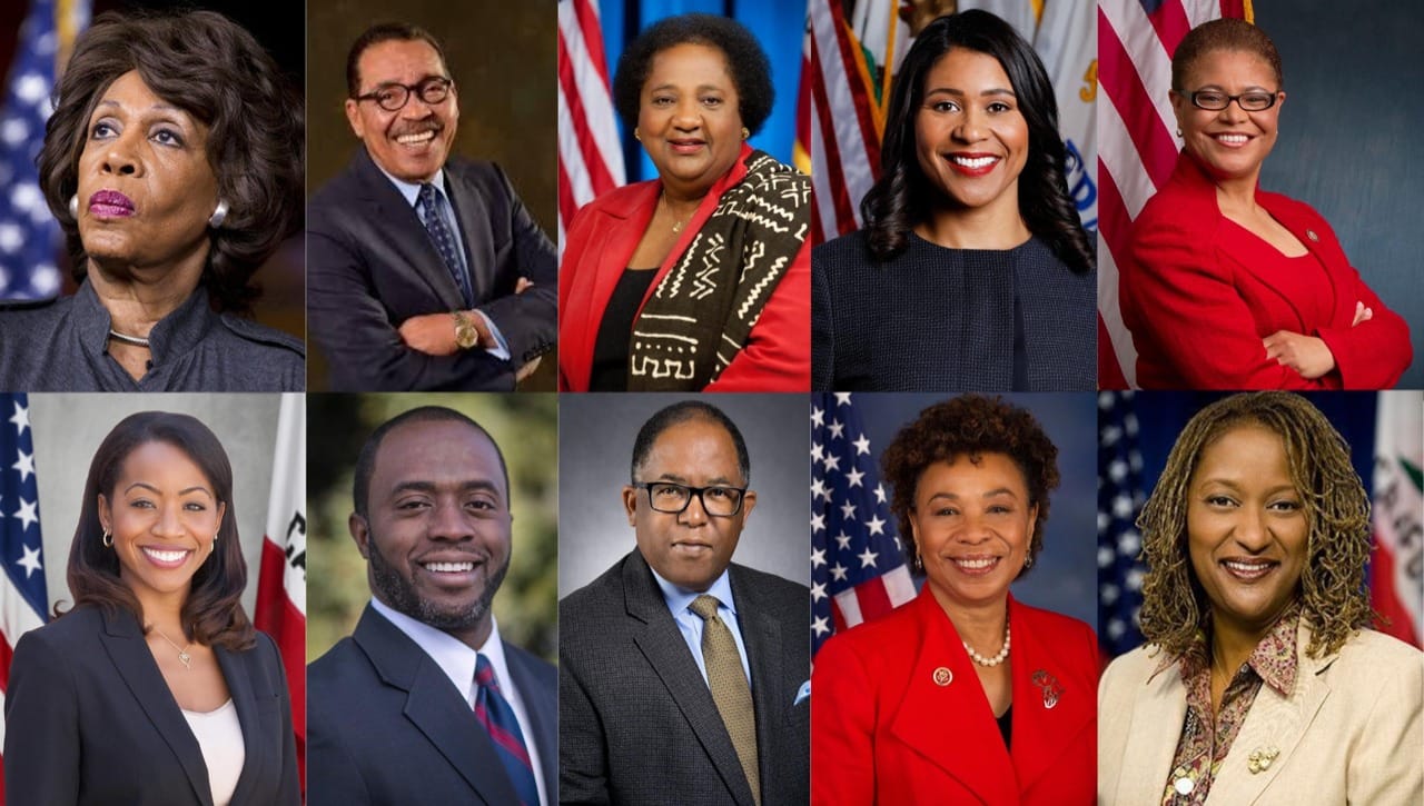 Black-potential-replacements-for-Sen.-Kamala-Harris-Waters-Wesson-Weber-Breed-Bass-Cohen-Thurmond-Ridley-Thomas-Lee-Mitchell, Hardy Brown: When the Dems win, Gov. Newsom must pick an African American to replace Kamala Harris, Local News & Views 