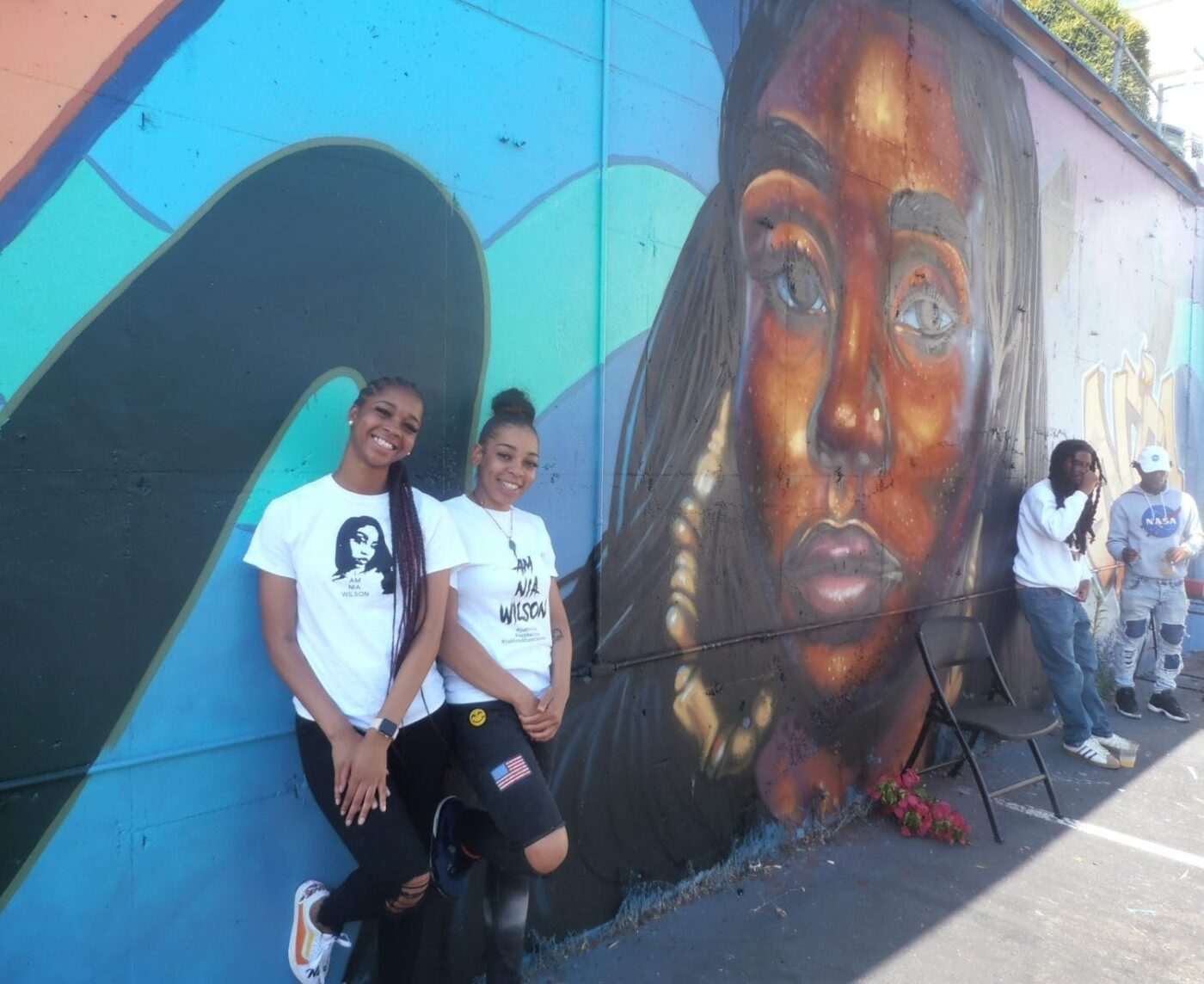 Candace-Hayes-Tashiya-Wilson-cousin-sister-of-Nia-Wilson-stabbed-to-death-2018-celebrate-mural-by-Timothy-B.-Kiss-My-Black-Arts-0720-1-1400x1144, Imagine reparations!, Culture Currents 