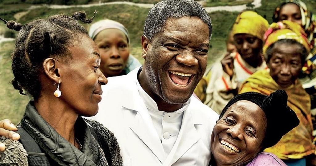 Dr.-Denis-Mukwege-laughs-with-women, ‘The man who heals women’ calls for an International Criminal Tribunal for Congo, World News & Views 